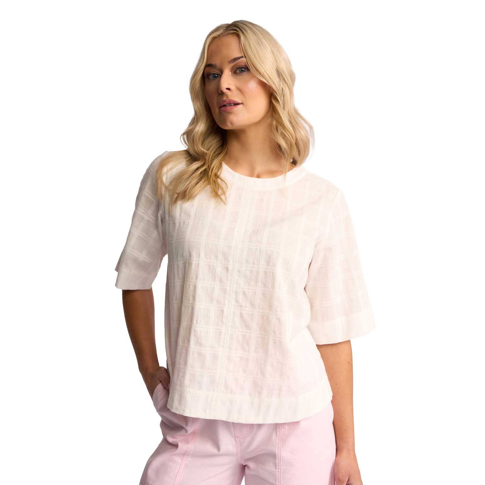 Vassalli Round Neck Top